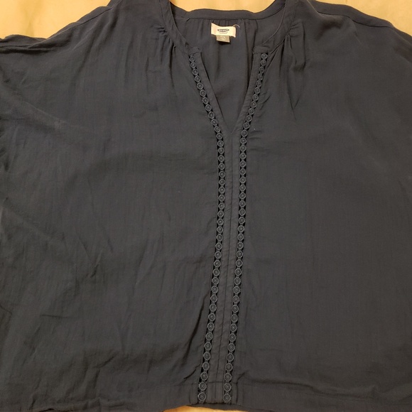 Old Navy Royal Blue Blouse - Picture 2 of 5
